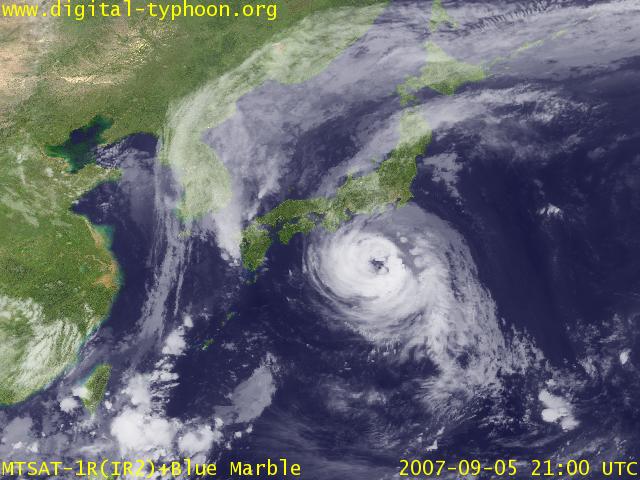 デジタル台風 台風画像と台風情報 国立情報学研究所 Lectorのブログ